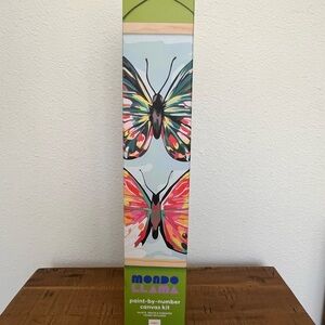 Vibrant Butterfly Art Wall Decor with Modern Graphic Design